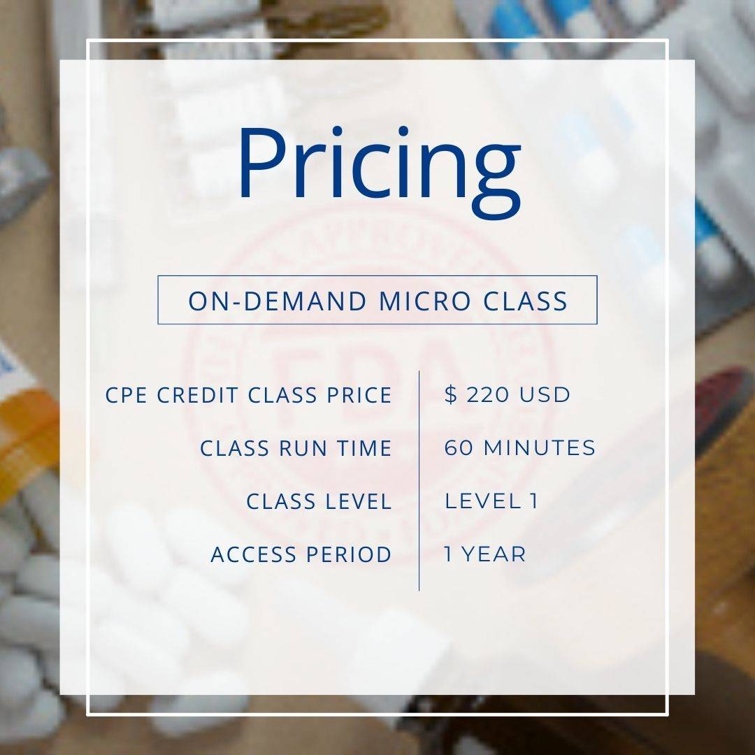 CPE Price Box Drug Approval Primer