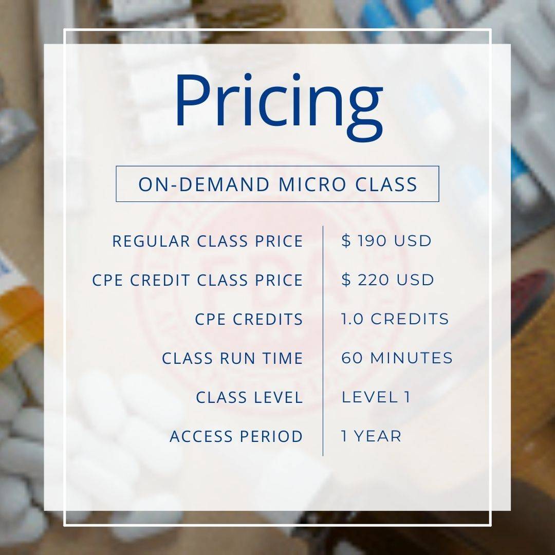 Regular Price Box Drug Approval Primer