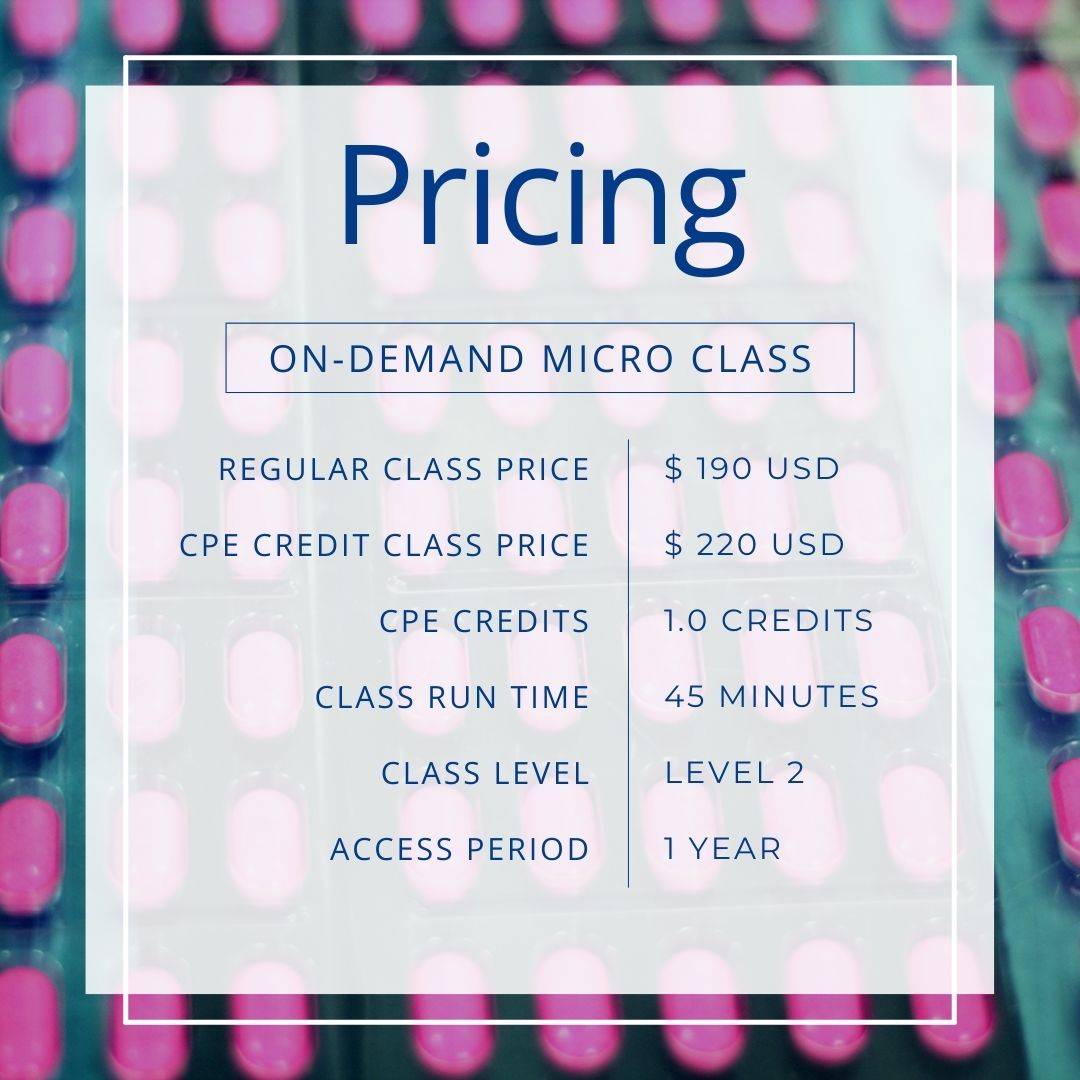Regular Price Box Pharmaceutical Manufacturing Primer