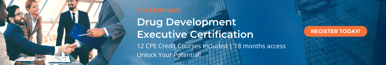 Drug Development Executive Certification