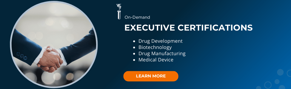 Executive Certifications