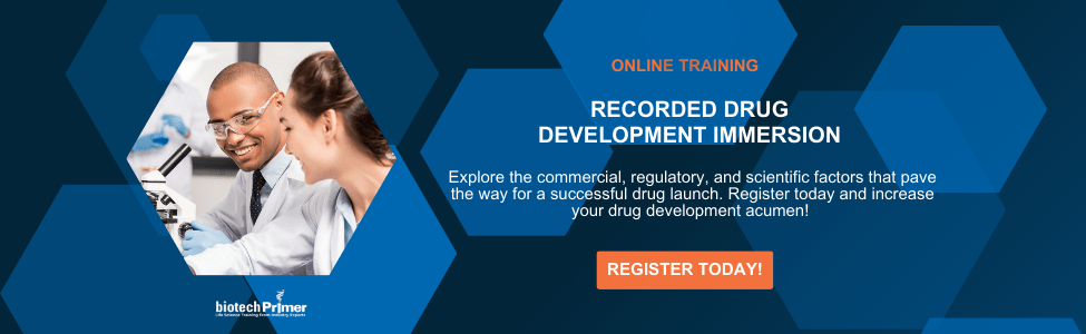 Recorded Drug Development Immersion